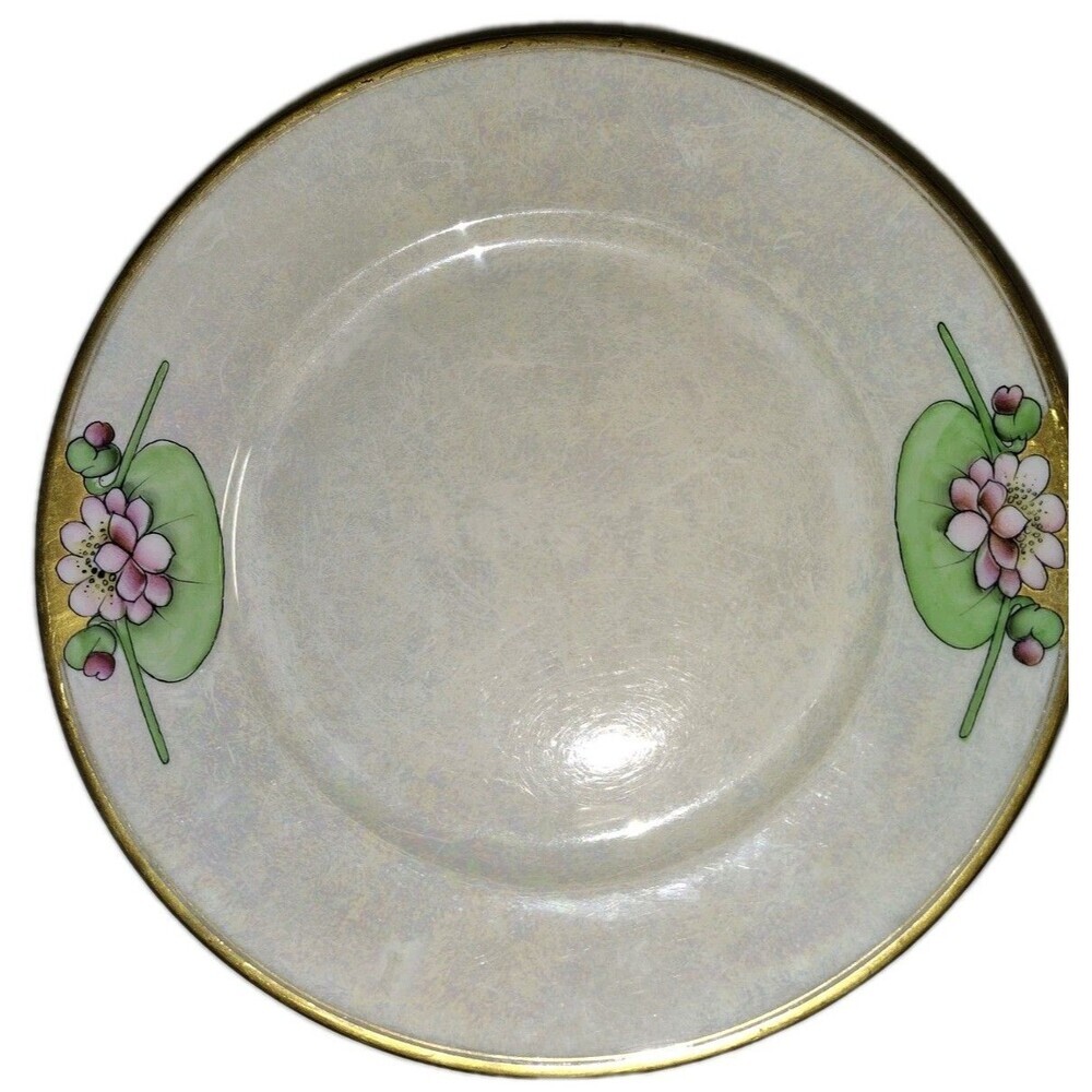 Antique Theodore Haviland Limoges France Lustreware Plate – Hand-Painted...